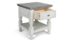Picture of Sage White 1-Drawer End Table