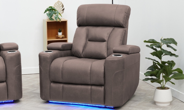 Picture of Oracle Brown Power Recliner