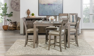 Picture of Davis Home Ohana Gray Counter Height Chair