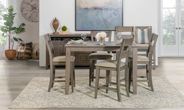 Picture of Davis Home Ohana Gray Counter Height Chair