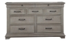 Picture of Lansing Weathered Gray 9-Drawer Dresser