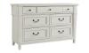 Picture of Northport White 7-Drawer Dresser