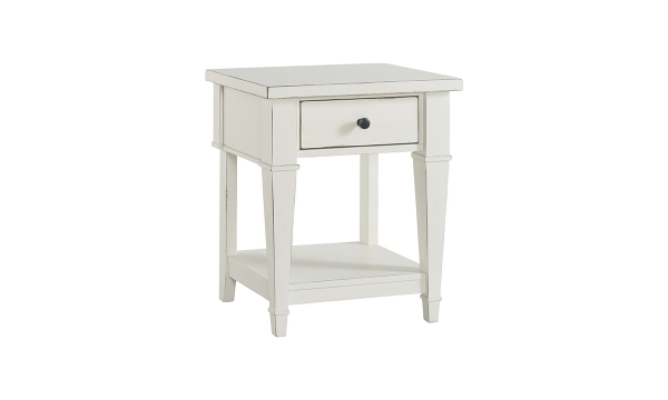 Picture of Northport White 1-Drawer Nightstand