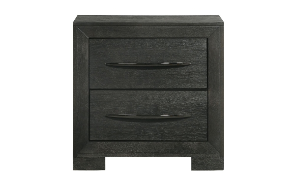 Picture of Crestline Ebony 2-Drawer Nightstand