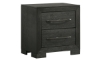 Picture of Crestline Ebony 2-Drawer Nightstand