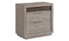 Picture of Perry Gray Nightstand with USB