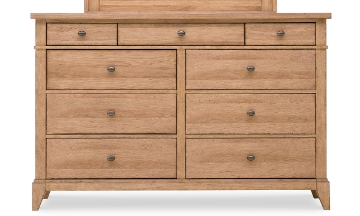 Picture of Trisha Todays Traditions Hickory 9-Drawer Dresser