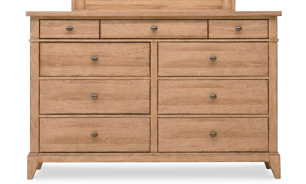 Picture of Trisha Todays Traditions Hickory 9-Drawer Dresser