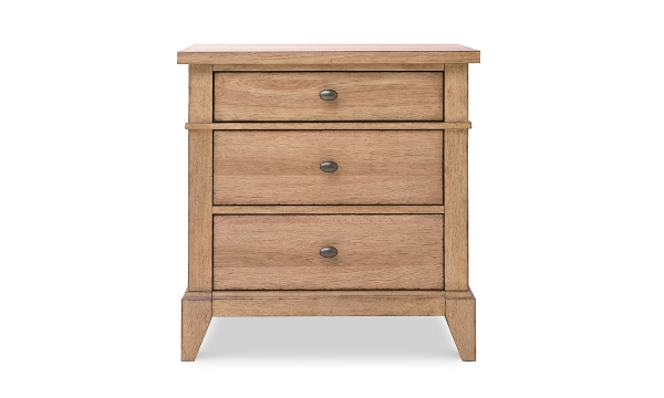 Picture of Trisha Todays Traditions Hickory 3-Drawer Nightstand