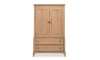 Picture of Trisha Todays Traditions Hickory 2-Door Highboy Drawer Chest