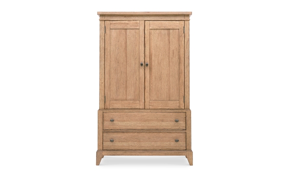 Picture of Trisha Todays Traditions Hickory 2-Door Highboy Drawer Chest