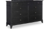 Picture of Trisha Todays Traditions Black 9-Drawer Dresser