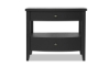 Picture of Trisha Todays Traditions Black 2-Drawer Open Nightstand