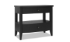Picture of Trisha Todays Traditions Black 2-Drawer Open Nightstand