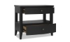 Picture of Trisha Todays Traditions Black 2-Drawer Open Nightstand