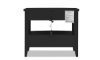 Picture of Trisha Todays Traditions Black 2-Drawer Open Nightstand