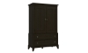 Picture of Trisha Todays Traditions Black 2-Door Highboy Drawer Chest