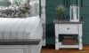 Picture of Sage White 1-Drawer Nightstand