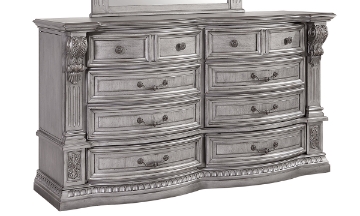 Picture of Carnegie Manor Platinum 8-Drawer Dresser