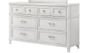 Picture of Waterpointe White 6-Drawer Dresser
