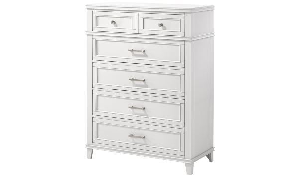 Picture of Waterpointe White 5-Drawer Chest
