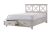 Picture of Waterpointe Gray King Panel Storage Bed