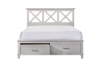 Picture of Waterpointe Gray King Panel Storage Bed