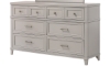 Picture of Waterpointe Gray 6-Drawer Dresser