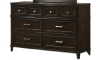 Picture of Waterpointe Cherry 6-Drawer Dresser