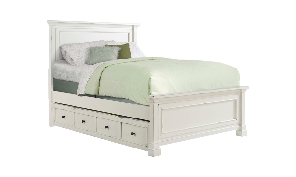 Picture of Full Panel Bed w Trundle