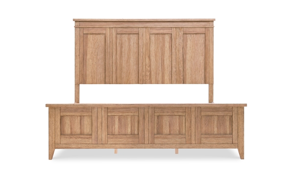 Picture of Trisha Todays Traditions Hickory 3-Piece Queen Panel Bedroom Set