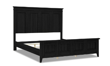 Picture of Trisha Todays Traditions Black King Panel Bed