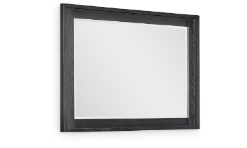 Picture of Trisha Todays Traditions Black Landscape Mirror