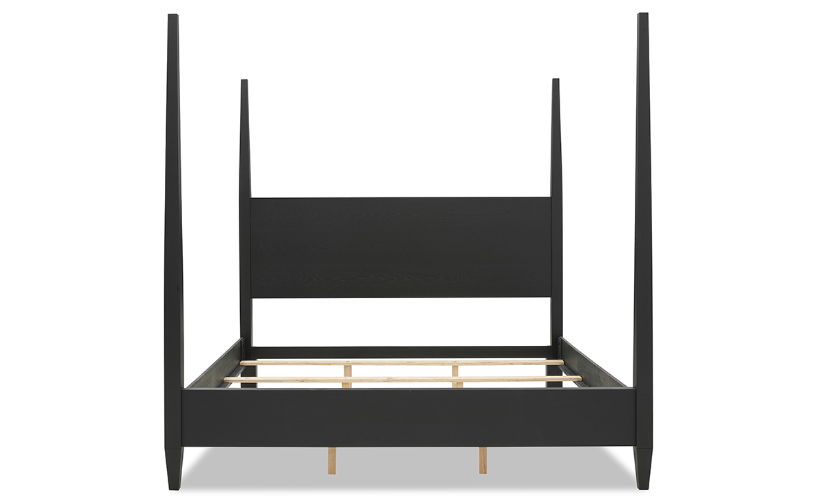 Trisha Todays Traditions Black 3-Piece King Poster Bedroom Set | Haynes  Furniture, image size:1200x720