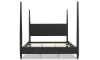Picture of Trisha Todays Traditions Black 3-Piece King Poster Bedroom Set