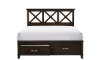 Picture of Waterpointe Cherry King Panel Storage Bed