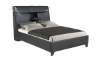 Picture of Matrix Black Queen Upholstered Smart Bed