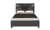 Picture of Matrix Black King Upholstered Smart Bed
