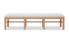 Picture of Trisha Todays Traditions White Upholstered Side Bench