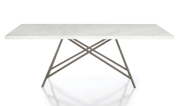 Picture of Coral Gray Marble Dining Table
