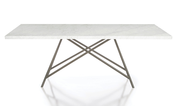 Picture of Coral Gray Marble Dining Table