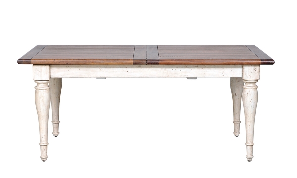 Picture of Belmont Antique Linen Extendable Dining Table