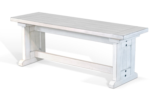 Picture of Homestead White Side Bench