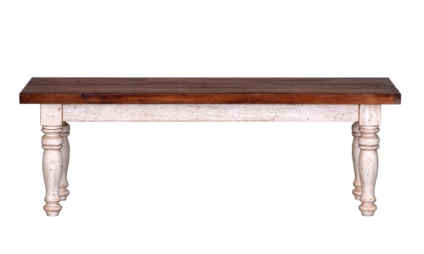 Picture of Belmont Antique Linen Dining Bench