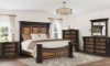 Picture of Carnegie Manor Queen Cinnamon Mansion 3-Piece Bedroom Set
