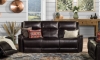 Picture of Rainier Mink Leather Power Sofa