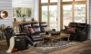 Picture of Rainier Mink Leather Power Sofa
