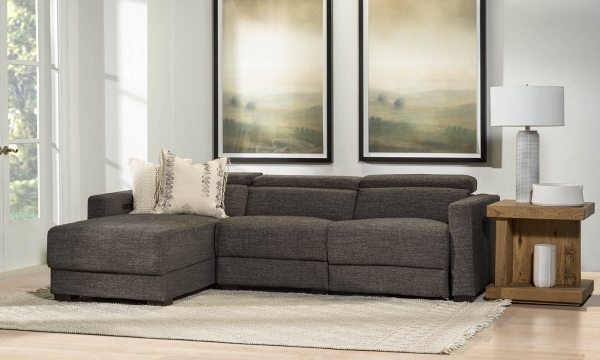 Picture of Zara Charcoal Dual Power Left Chofa