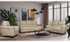 Picture of Malone Cream Leather Power Sofa