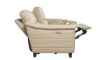 Picture of Malone Cream Leather Power Sofa